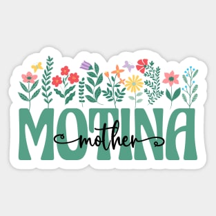 Lithuanian Mom Motina Sticker